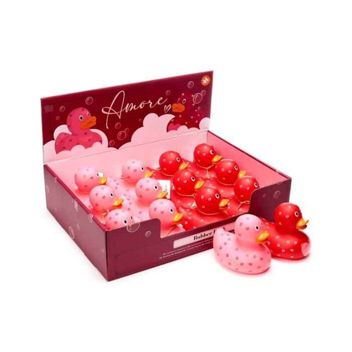 Amore Heart Duck Bath Time Toy
