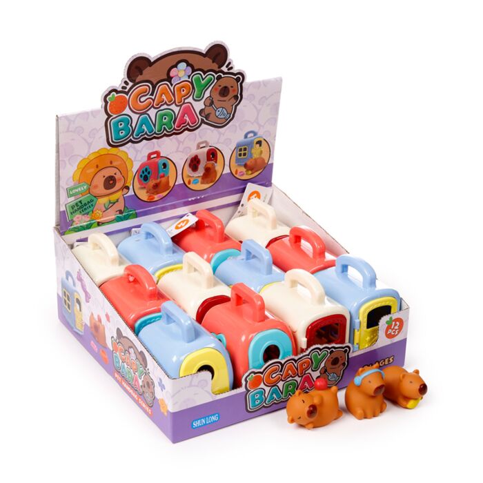 Cute Capybara Pet Carry Case Set