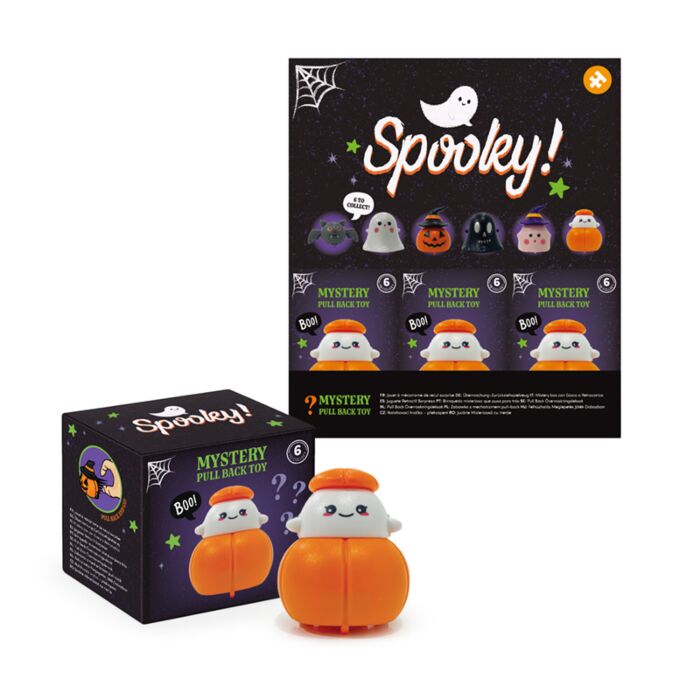 Mystery Spooky Pull Back Toy Blind Box