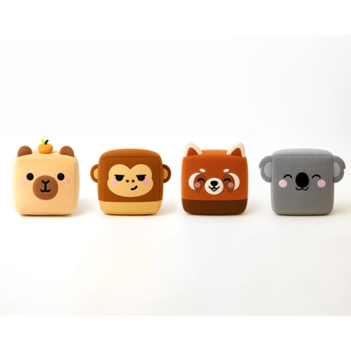 Squish Blox Adoramals Wild Memory Foam Plush Squeezy Toy