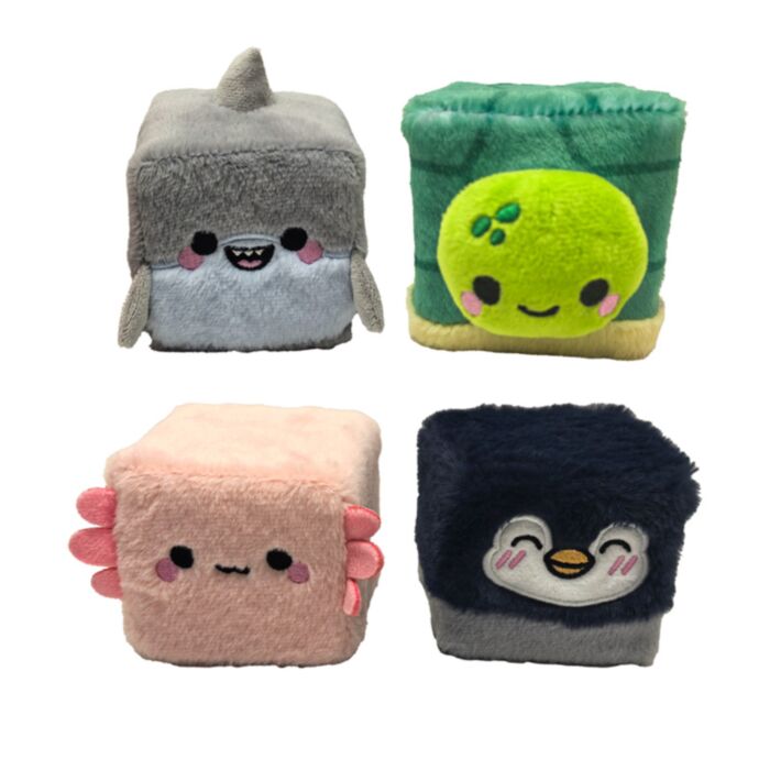Squish Blox Adoramals Sealife Memory Foam Plush Squeezy Toy