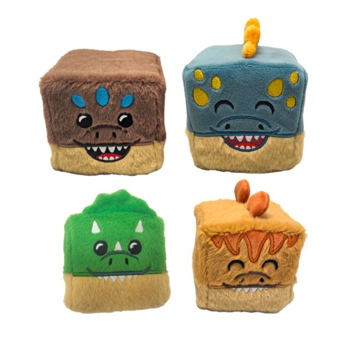 Squish Blox Dinosaur Memory Foam Plush Squeezy Toy