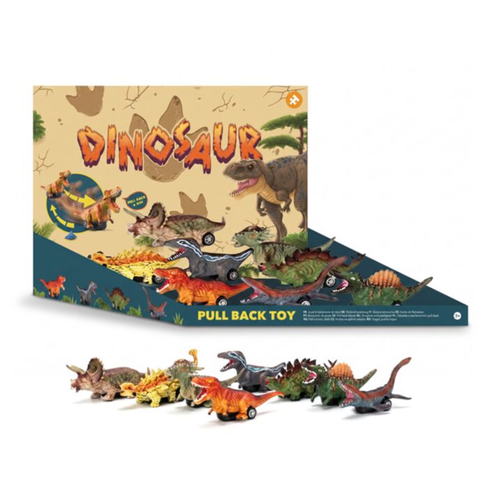 Dinosaur Friction Pull Back Action Toy