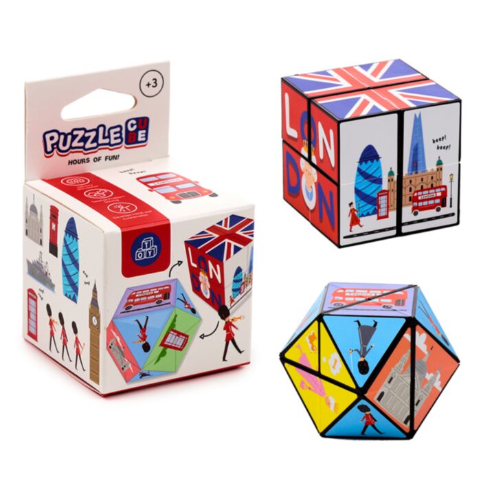 London Souvenir Puzzle Cube Toy