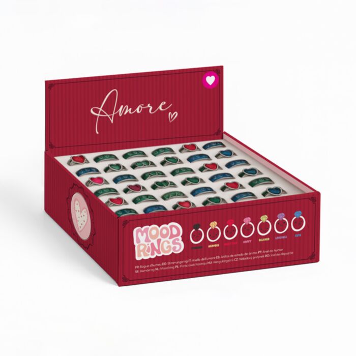 Amore Heart Mood Ring