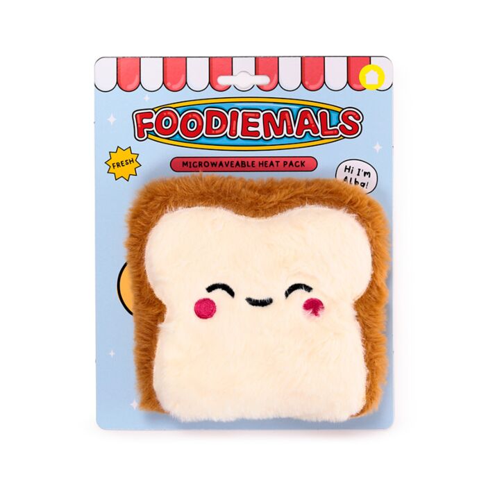 Toast Foodiemals Microwavable Plush Lavender Heat Pack