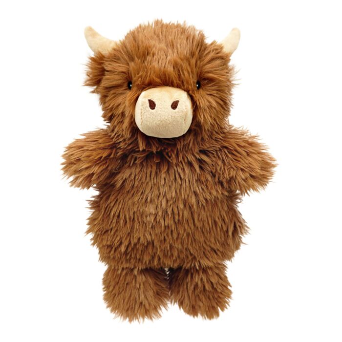 Highland Coo Cow Microwavable Plush Lavender Heat Pack