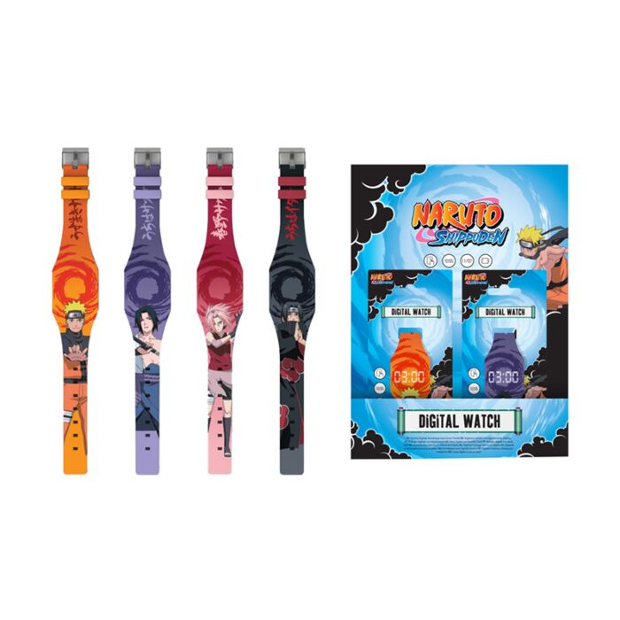 Naruto Silicone Digital Watch