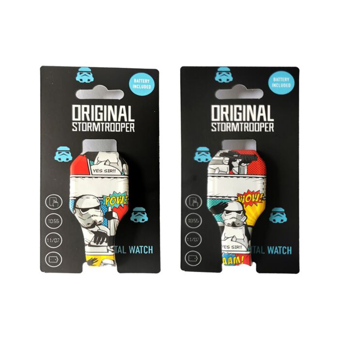 The Original Stormtrooper Comic Strip Silicone Digital Watch