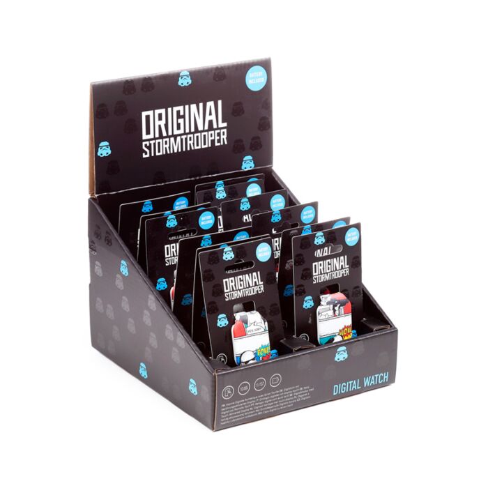 The Original Stormtrooper Pop Art Silicone Digital Watch