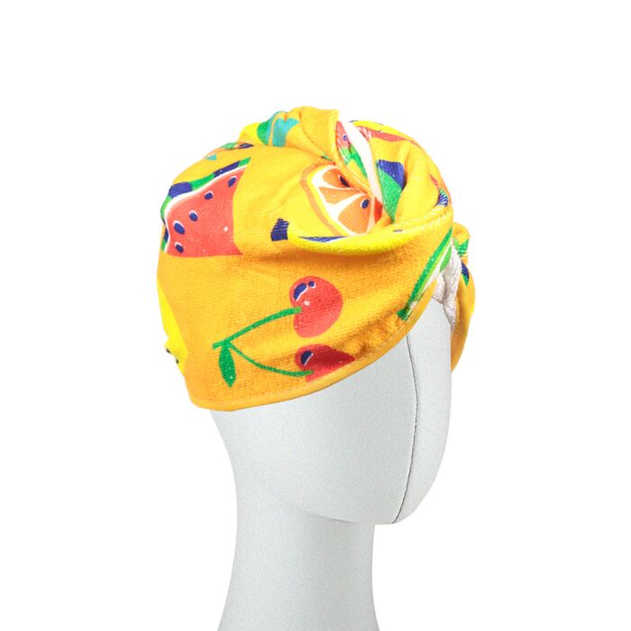 Summer Fruits Microfibre Hair Wrap Towel