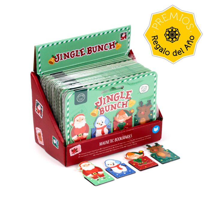 Jingle Bunch Christmas Magnetic Bookmark Set