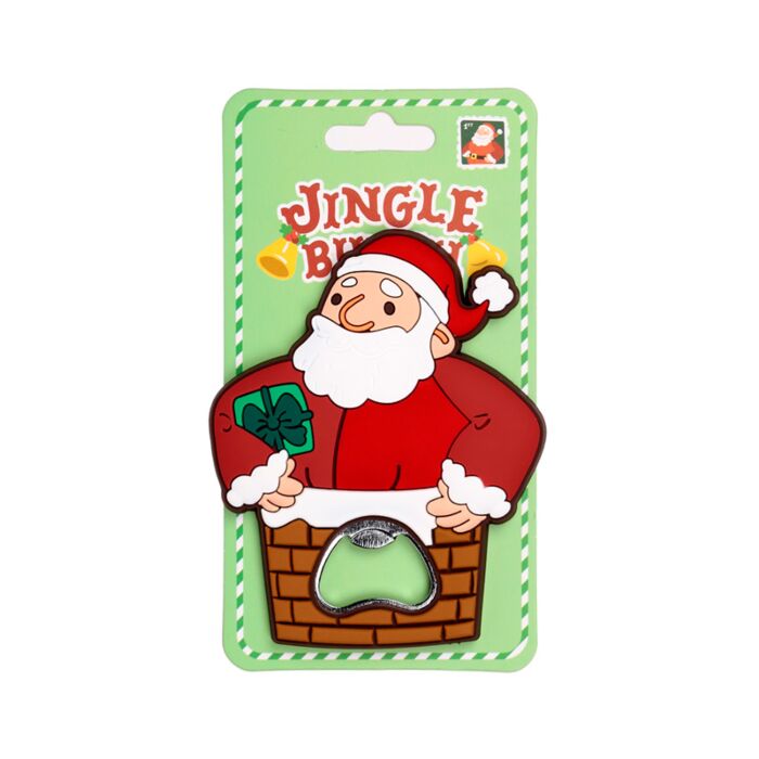 Jingle Bunch Christmas PVC Bottle Opener