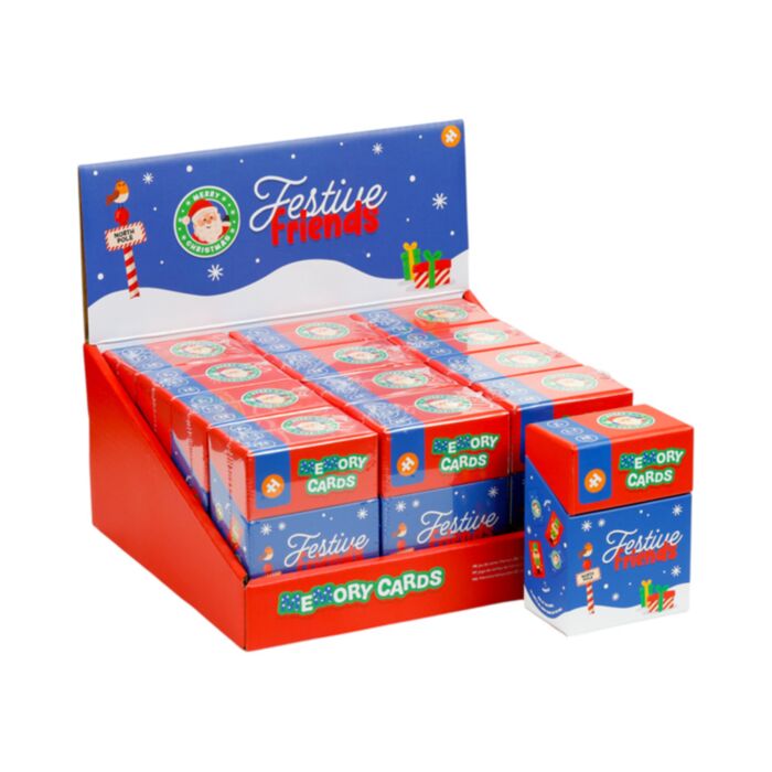 Christmas Festive Friends Kids Memory Card Set