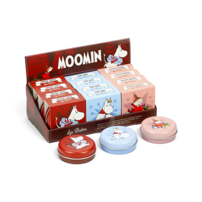 Moomin Christmas Lip Balm in a Tin