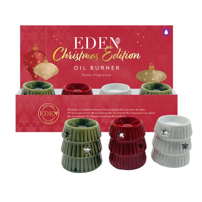 Eden Small Abstract Christmas Tree Oil Burner