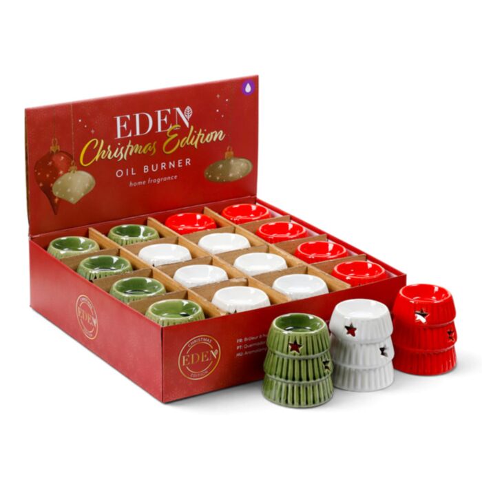 Eden Small Abstract Christmas Tree Oil Burner