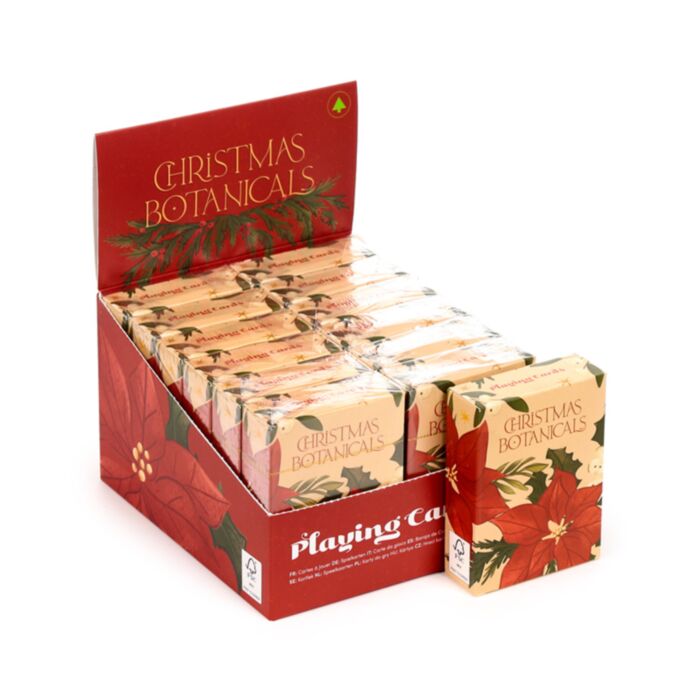 Christmas Botanicals Standard Playing Card Deck