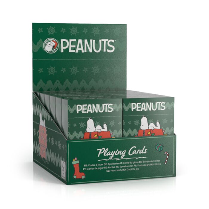 Peanuts Christmas Snoopy & Woodstock Standard Playing Card Deck