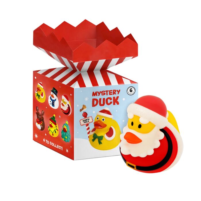 Mystery Festive Friends Christmas Duck Bath Time Toy Blind Box