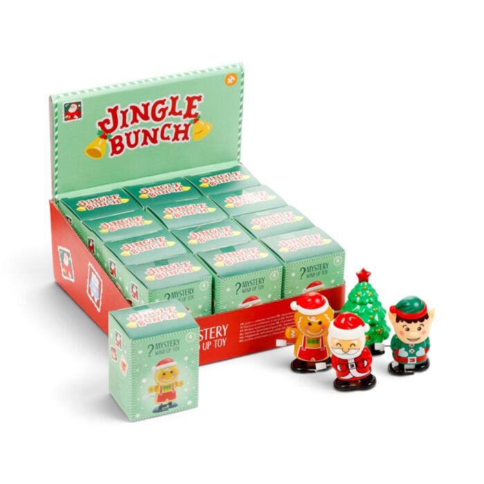Mystery Jingle Bunch Christmas Wind Up Toy Blind Box