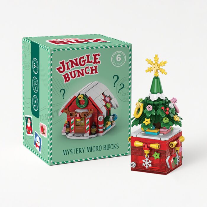 Mystery Jingle Bunch Christmas Micro Blocks Blind Box