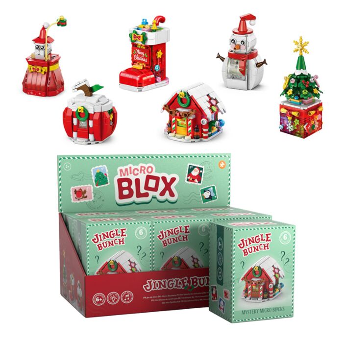Mystery Jingle Bunch Christmas Micro Blocks Blind Box