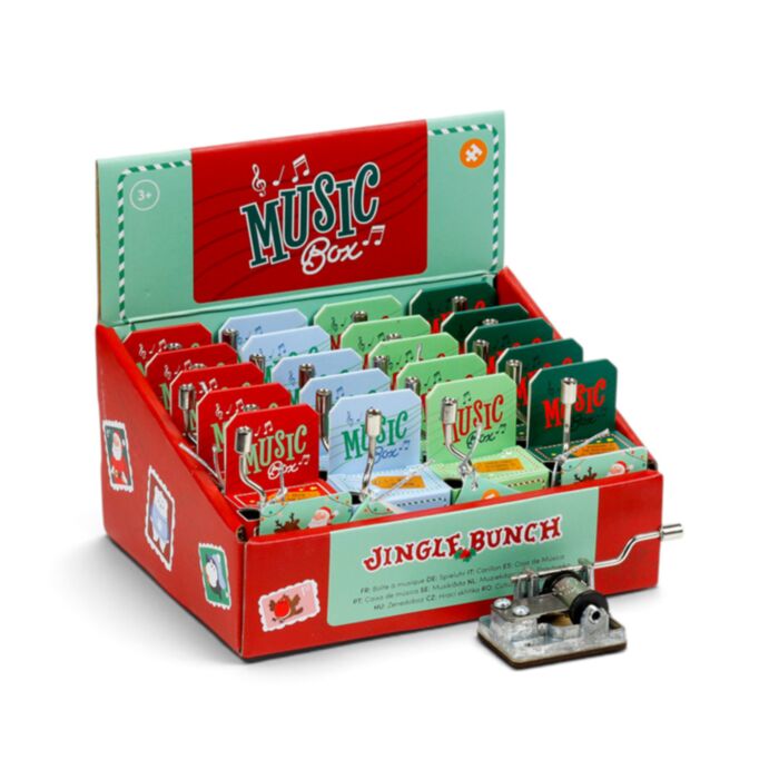Jingle Bunch Christmas Music Box