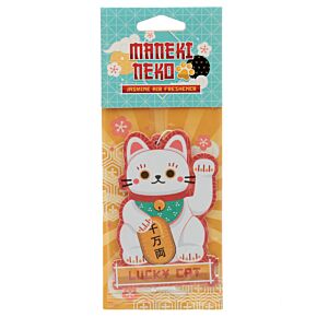 Jasmine White Maneki Neko Lucky Cat Air Freshener Jasmine White Maneki Neko Lucky Cat Air Freshener