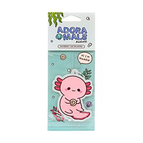 Raspberry Adoramals Maddie the Axolotl Air Freshener Raspberry Adoramals Maddie the Axolotl Air Freshener