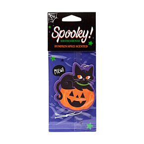 Pumpkin Spice Spooky Black Cat & Pumpkin Air Freshener Pumpkin Spice Spooky Black Cat & Pumpkin Air Freshener