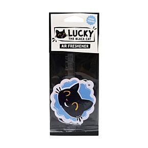 Lemon Lucky the Black Cat Face Air Freshener Lemon Lucky the Black Cat Face Air Freshener