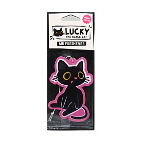 Cherry Lucky the Black Cat Air Freshener Cherry Lucky the Black Cat Air Freshener