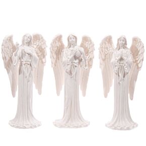 White Standing Angel Figurine 20cm White Standing Angel Figurine 20cm