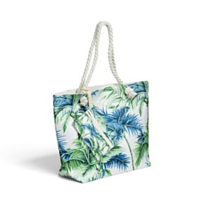 Palm Trees Beach Bag & Mini Zip Up Pouch