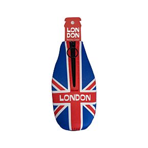 Union Jack London Souvenir Neoprene Bottle Cooler Sleeve Union Jack London Souvenir Neoprene Bottle Cooler Sleeve