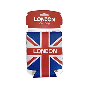 Union Jack London Souvenir Neoprene Can Cooler Sleeve Union Jack London Souvenir Neoprene Can Cooler Sleeve