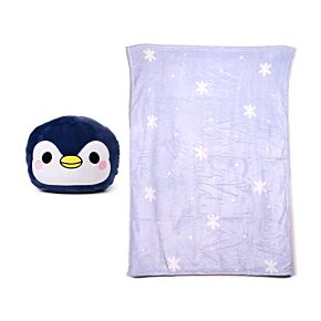 Blankeazzz Adoramals Nico the Penguin 2-in-1 Plush Toy & Travel Blanket Blankeazzz Adoramals Nico the Penguin 2-in-1 Plush Toy & Travel Blanket