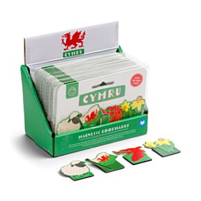 Welsh Dragon Wales (Cymru) Magnetic Bookmark Set
