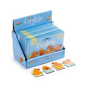 Capybara Magnetic Bookmark Set