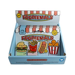 Foodiemals Fast Food Magnetic Bookmark Set