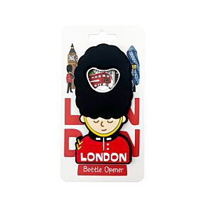 London Guardsman PVC Bottle Opener London Guardsman PVC Bottle Opener
