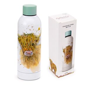 Jan Pashley Highland Coo Cow Hot & Cold Drinks Bottle 530ml