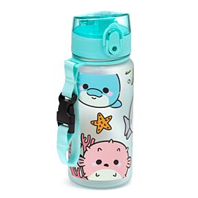 Adoramals Sealife Pop Top 350ml Shatterproof Children's Bottle Adoramals Sealife Pop Top 350ml Shatterproof Children's Bottle