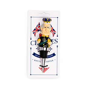 King Charles III Bottle Stopper