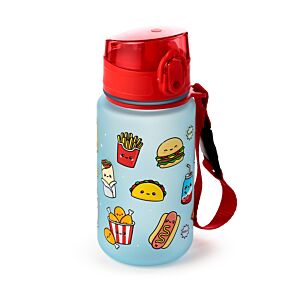 Foodiemals Pop Top 350ml Shatterproof Children's Bottle
