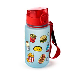 Foodiemals Pop Top 350ml Shatterproof Children's Bottle