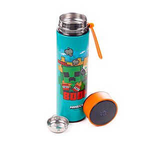 Minecraft Chibi Hot & Cold Digital Thermometer Bottle