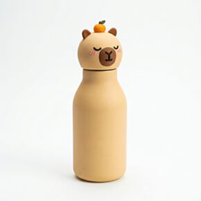 Adoramals Duke the Capybara Topper Hot & Cold Drinks Bottle 420ml