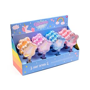 Unicorn Magic Star Shaped Glitter Hair Brush Unicorn Magic Star Shaped Glitter Hair Brush